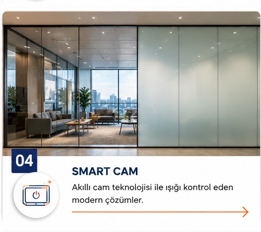 Smart cam akıllı cam sistemi